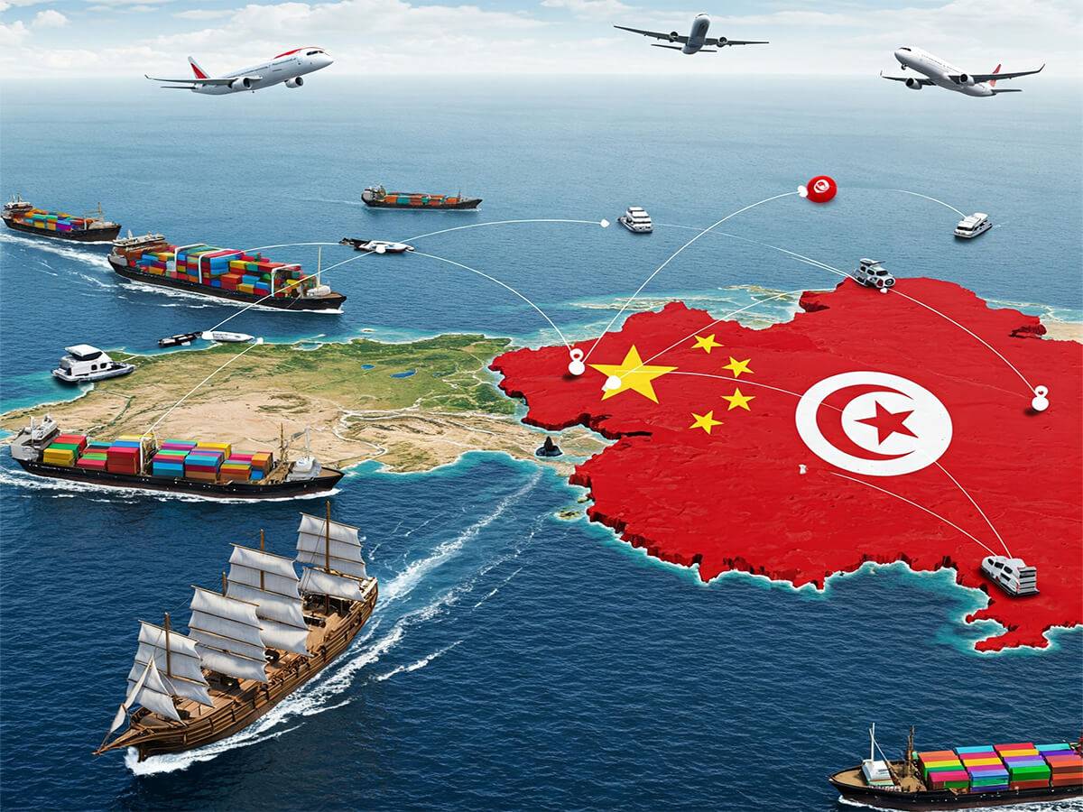 Les principales solutions de transport entre la Chine et la Tunisie