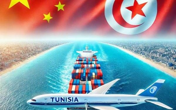 Transport de Marchandises entre la Tunisie et la Chine