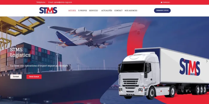 stms partenaire logistique en Sénégal