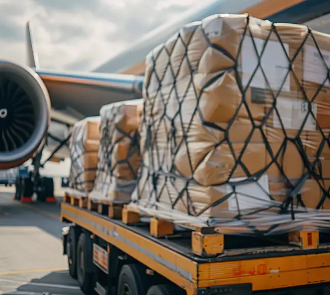 transport aérien service fret aérien