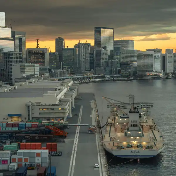 transitaire international japon tunisie port maritime