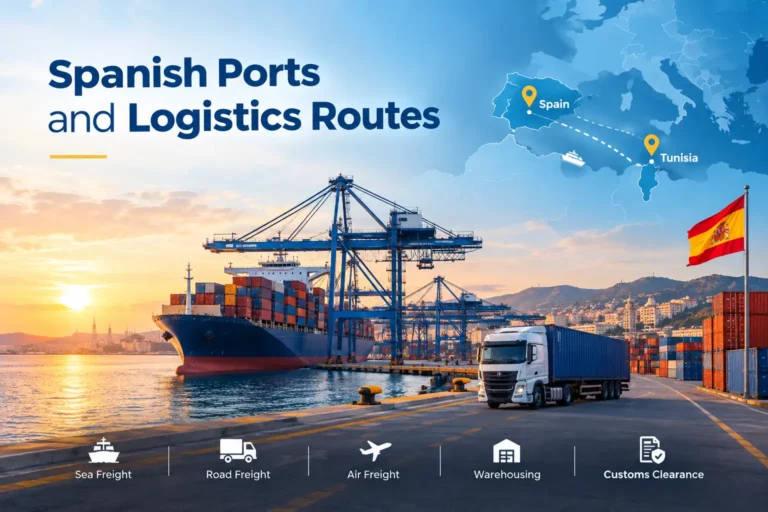 Tunisia Spain Shipping Routes and Spanish Ports